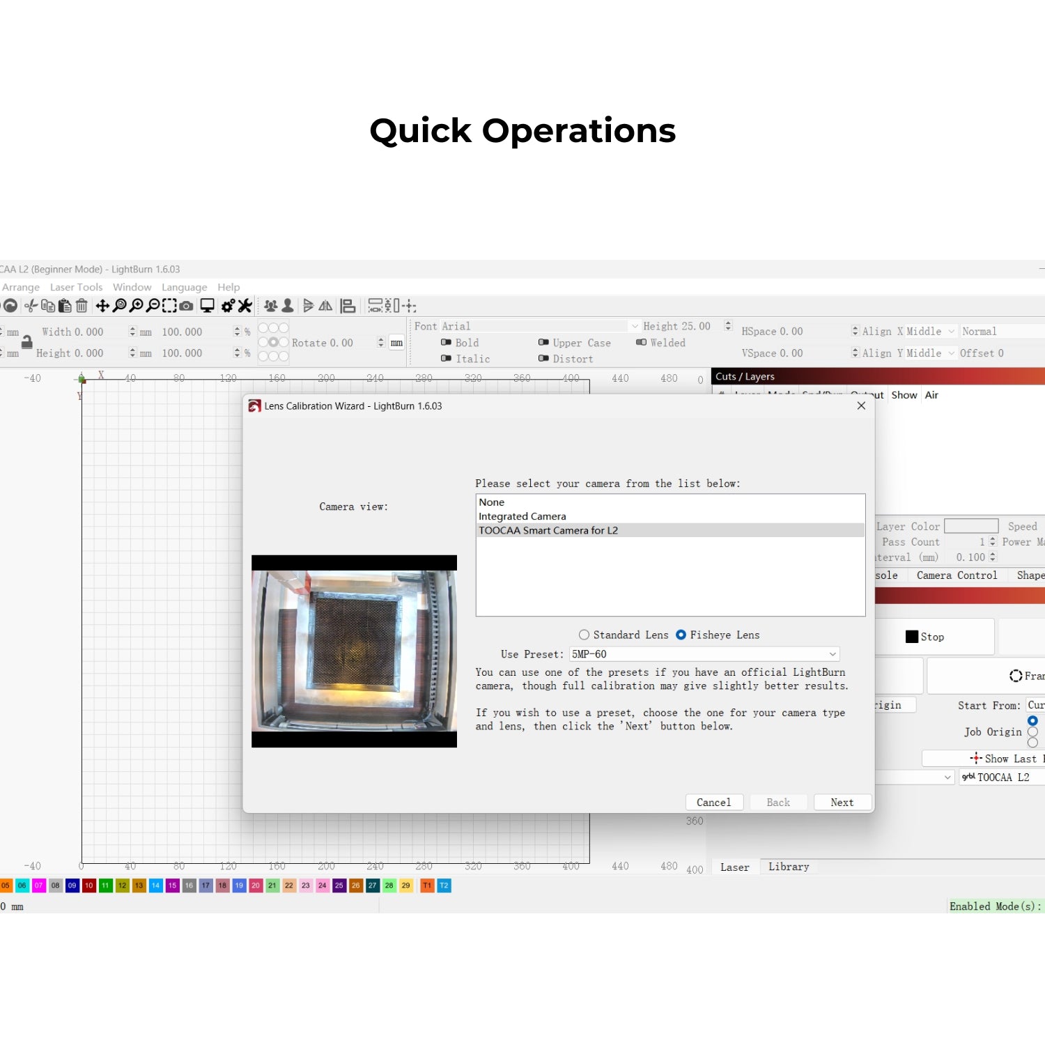 Smart Camera For Laser Engraver