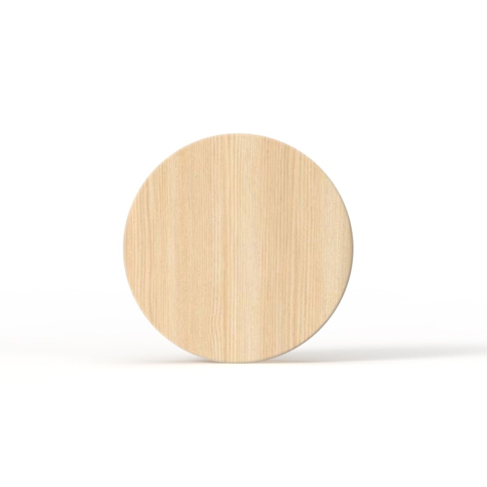 Multi-Shape Wooden Keychain