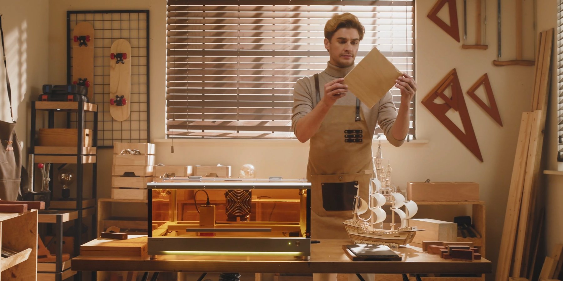 Advances in laser engraving technology: In-depth exploration of the art and practice of TOOCAA L2 machine operation