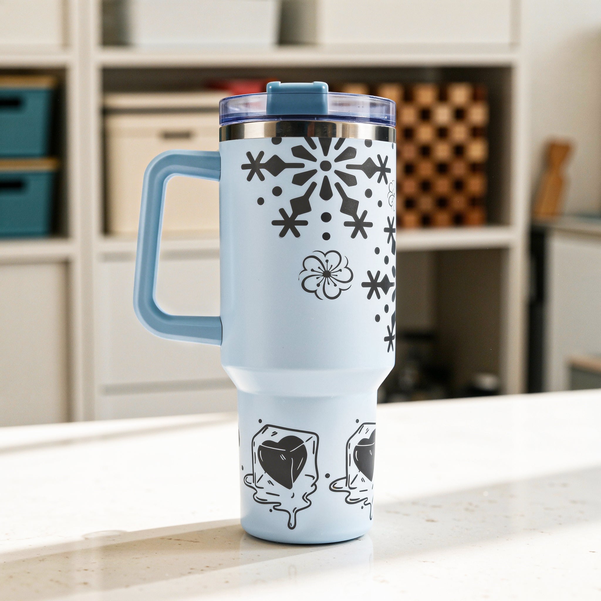 Stainless Steel  Insulated Travel Tumbler, Suitable for Laser Engraver Customization