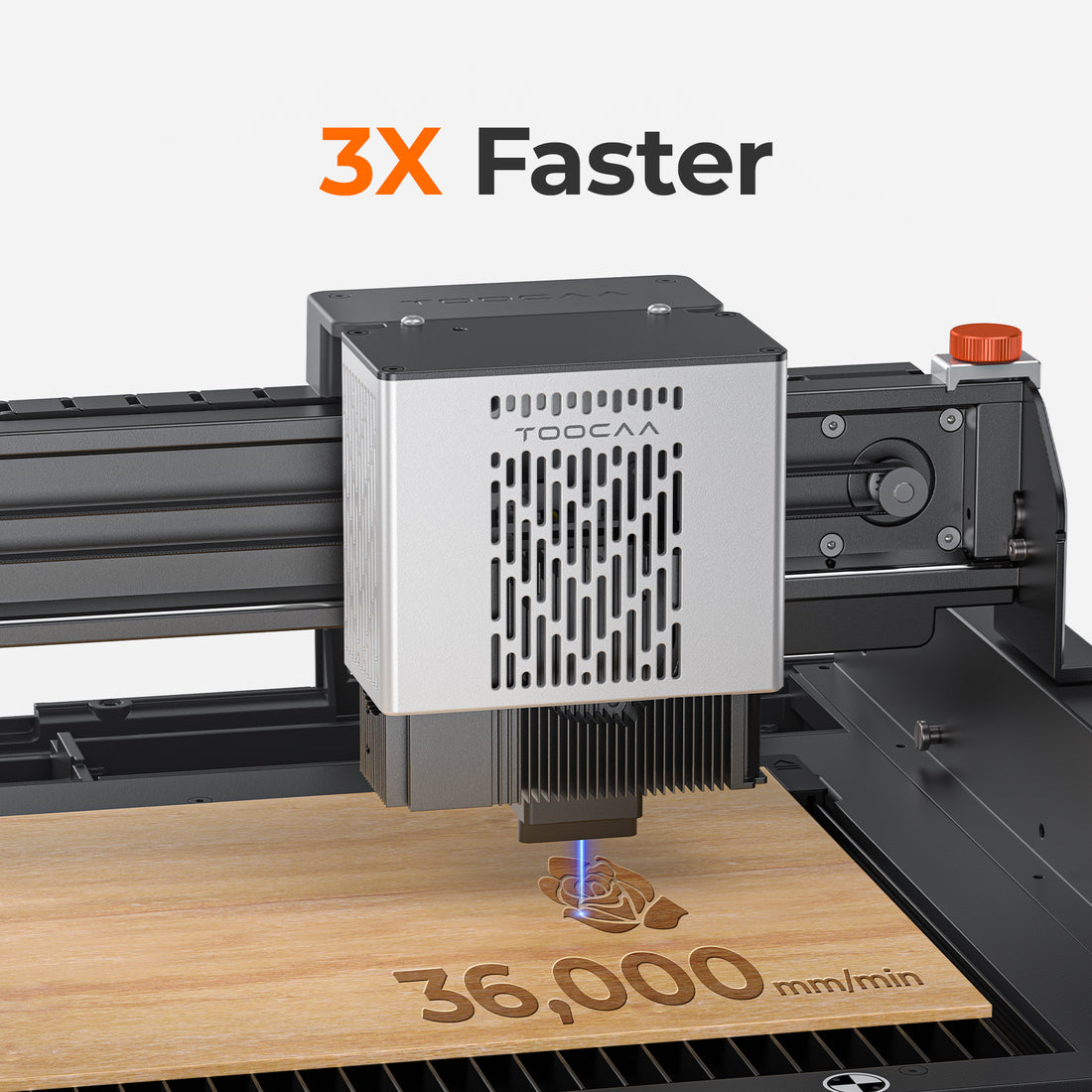 36,000 mm/min Engraving Speed