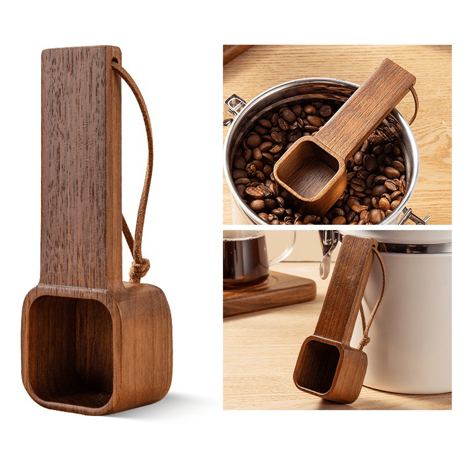 Wood Spoons Set (2 pcs)