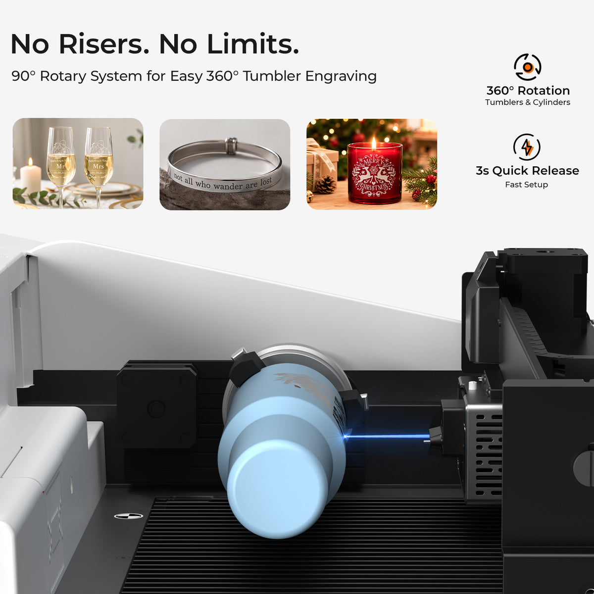 TOOCAA NOVA Laser Cutter Engraver with AI Camera