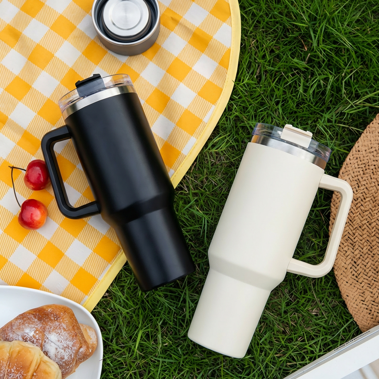 Stainless Steel  Insulated Travel Tumbler, Suitable for Laser Engraver Customization