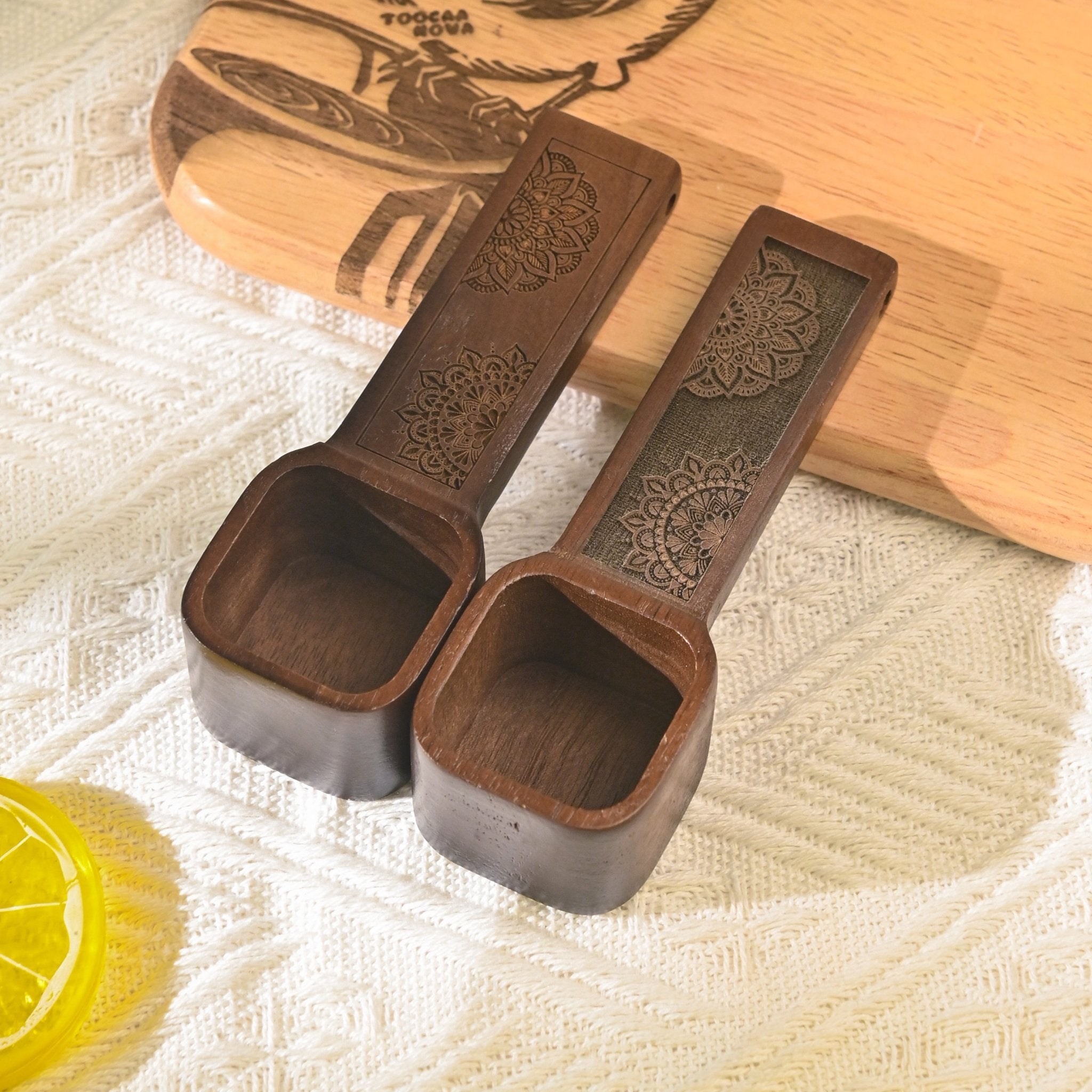 Wood Spoons Set (2 pcs)