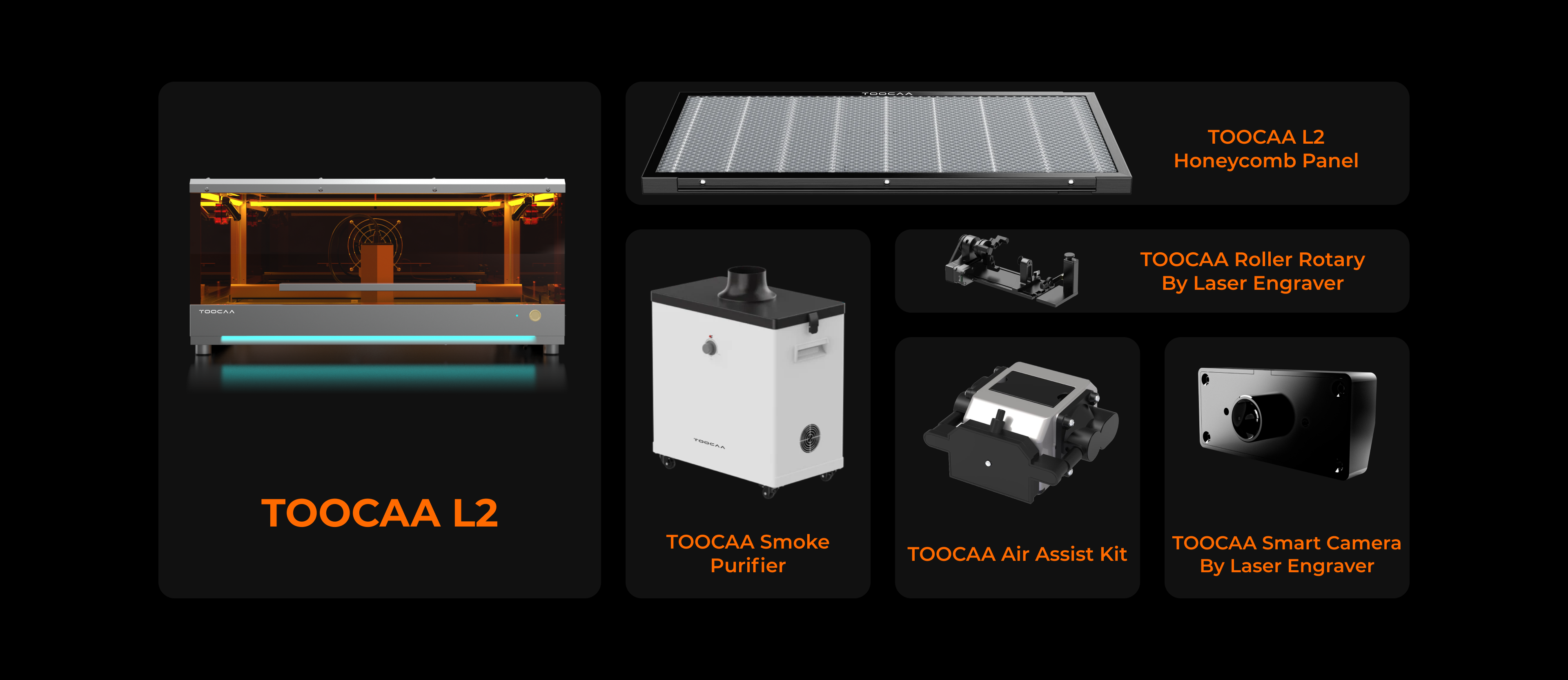 TOOCAA L2 Laser Engraver Cutter - High Precision and Efficiency