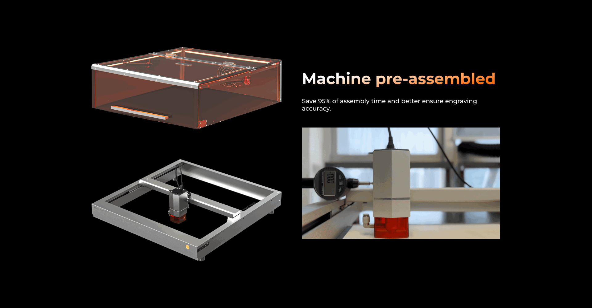 TOOCAA Laser Engraver 20W Advanced Bundle | why.gr