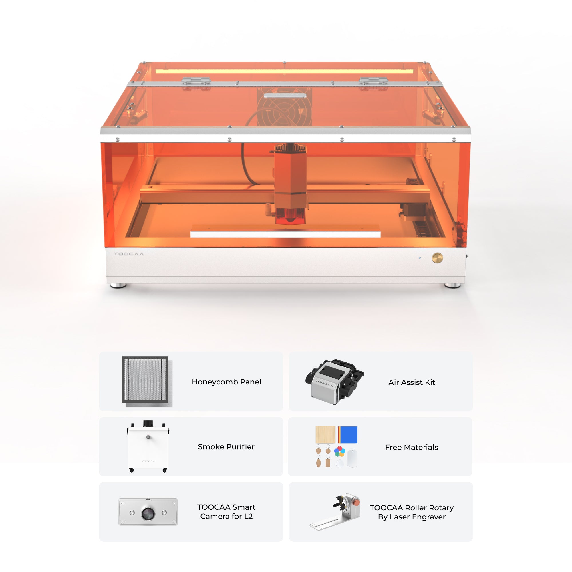TOOCAA L2 Desktop Laser Engraver & Cutter