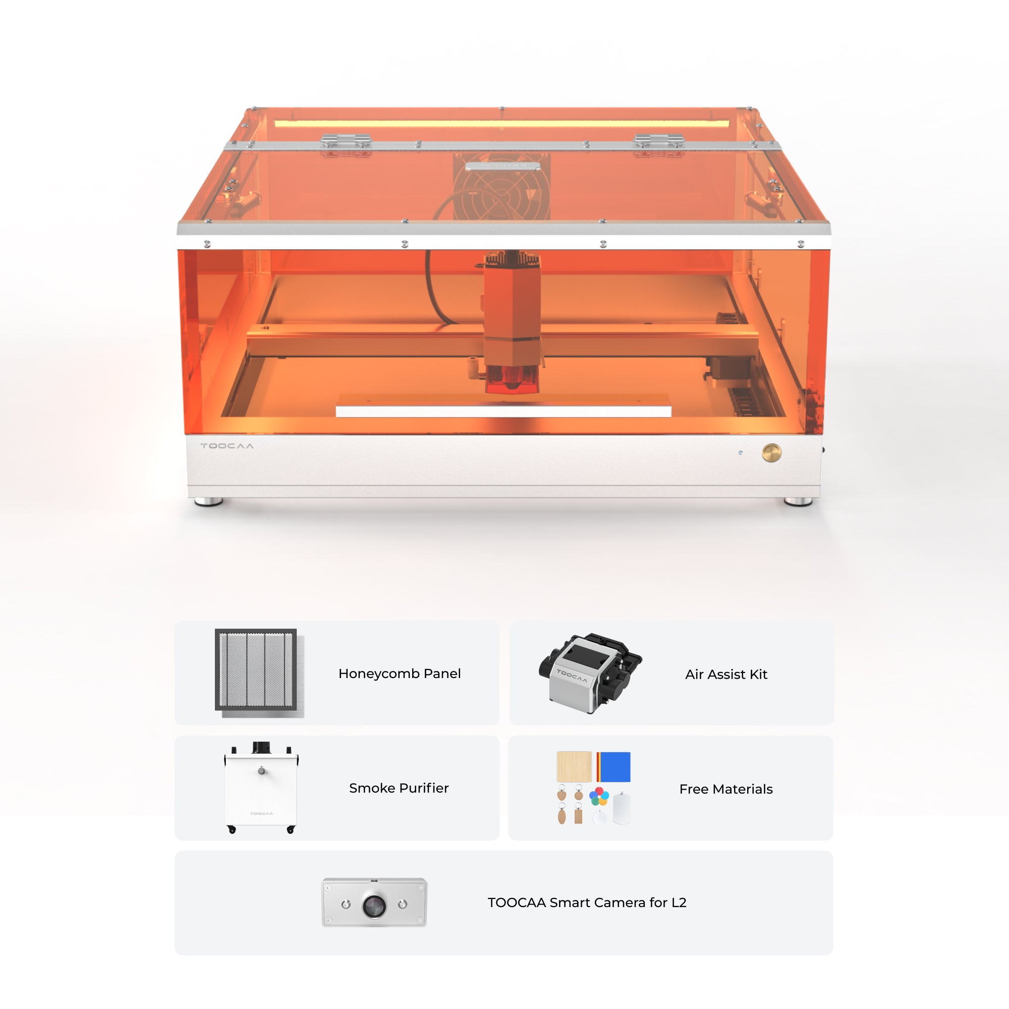 TOOCAA L2 Desktop Laser Engraver & Cutter
