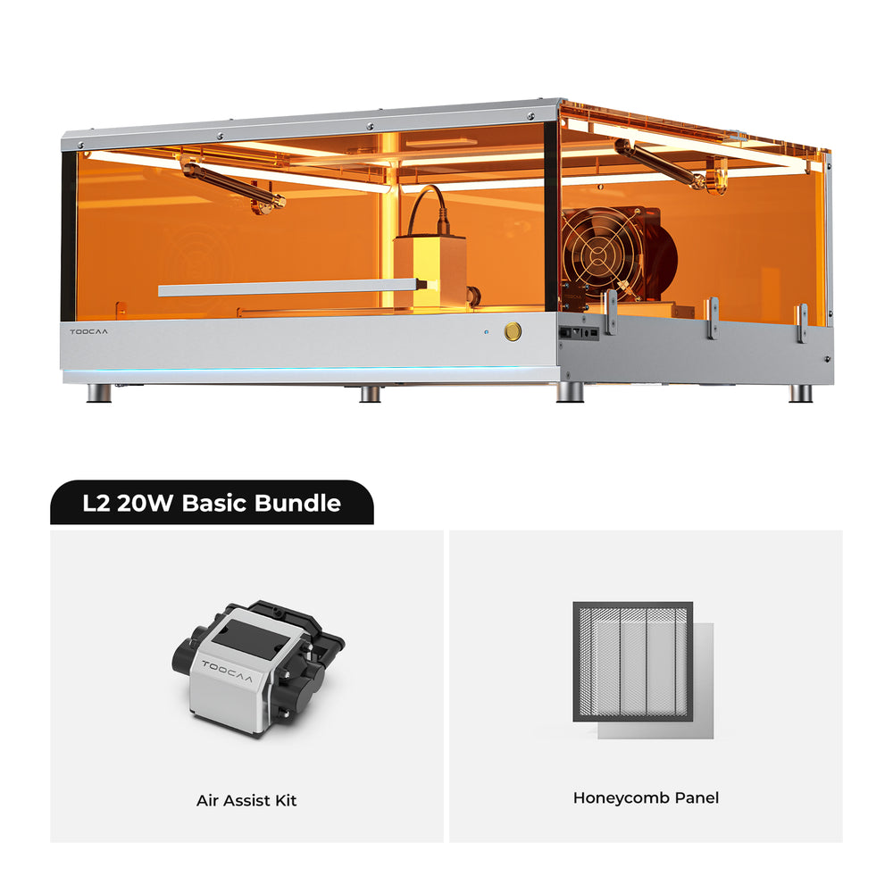 TOOCAA L2 Fully Enclosed Laser Engraver and Cutter