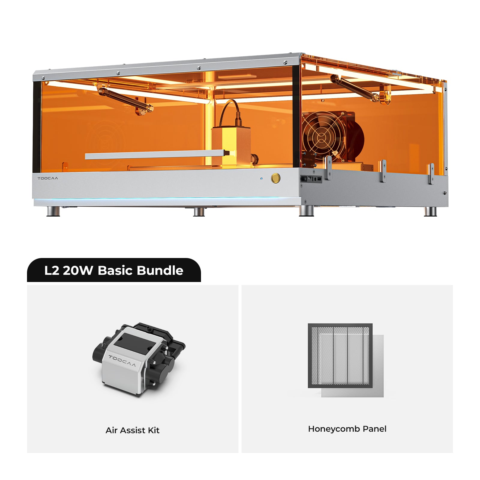 TOOCAA L2 Desktop Laser Engraver & Cutter