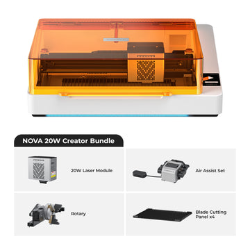 TOOCAA NOVA Laser Cutter Engraver with AI Camera