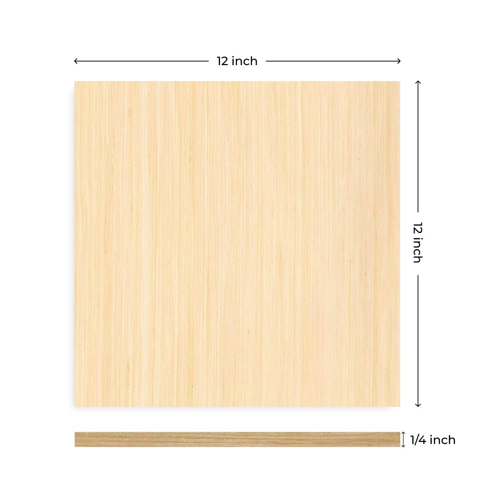 1/4" Basswood Plywood