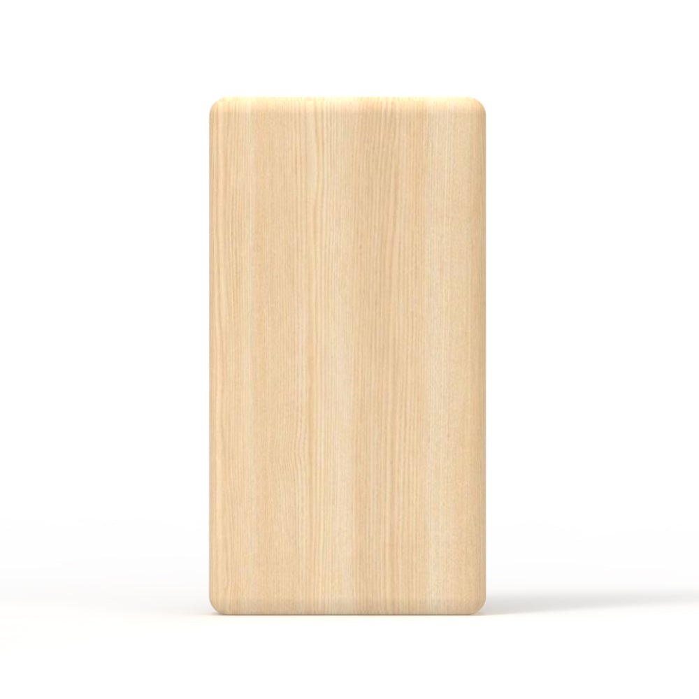 Multi-Shape Wooden Keychain