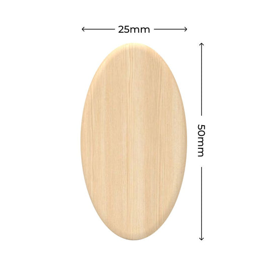 Multi-Shape Wooden Keychain