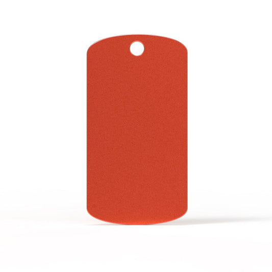 Colorful Aluminum Engraving Army Tag