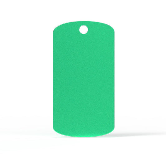 Colorful Aluminum Engraving Army Tag