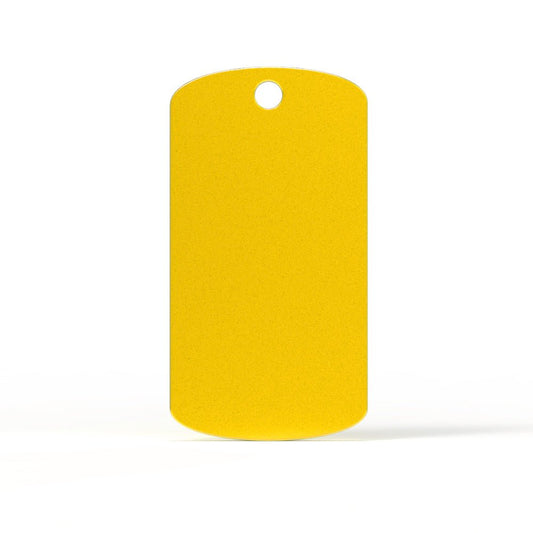 Colorful Aluminum Engraving Army Tag