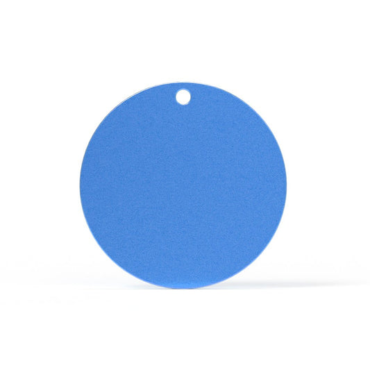 Colorful Aluminum Engraving Round Tag