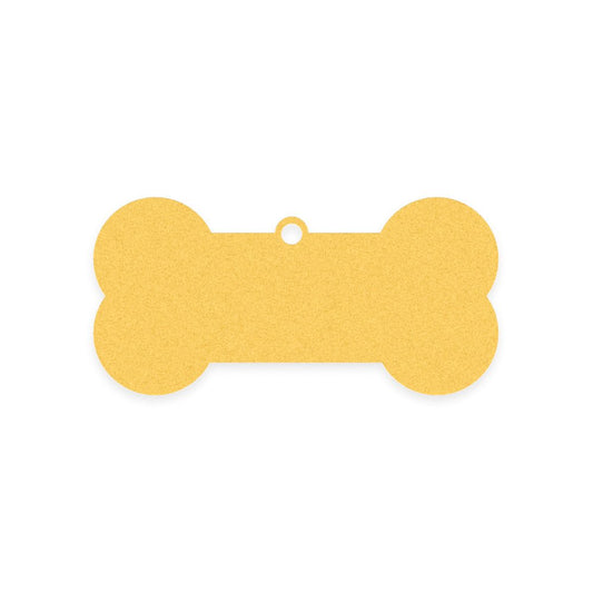 Colorful Aluminum Engraving Dog Bone Tag