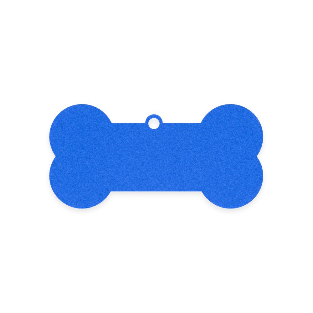 Colorful Aluminum Engraving Dog Bone Tag