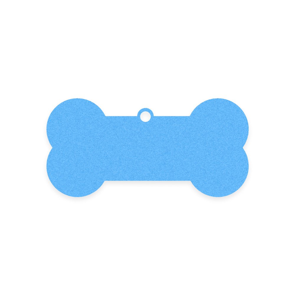 Colorful Aluminum Engraving Dog Bone Tag