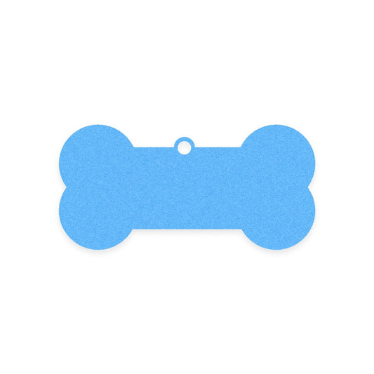 Colorful Aluminum Engraving Dog Bone Tag
