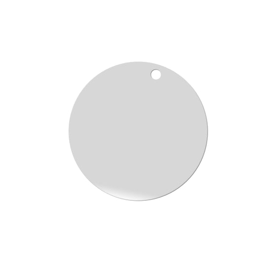 Stainless Steel Round Tag
