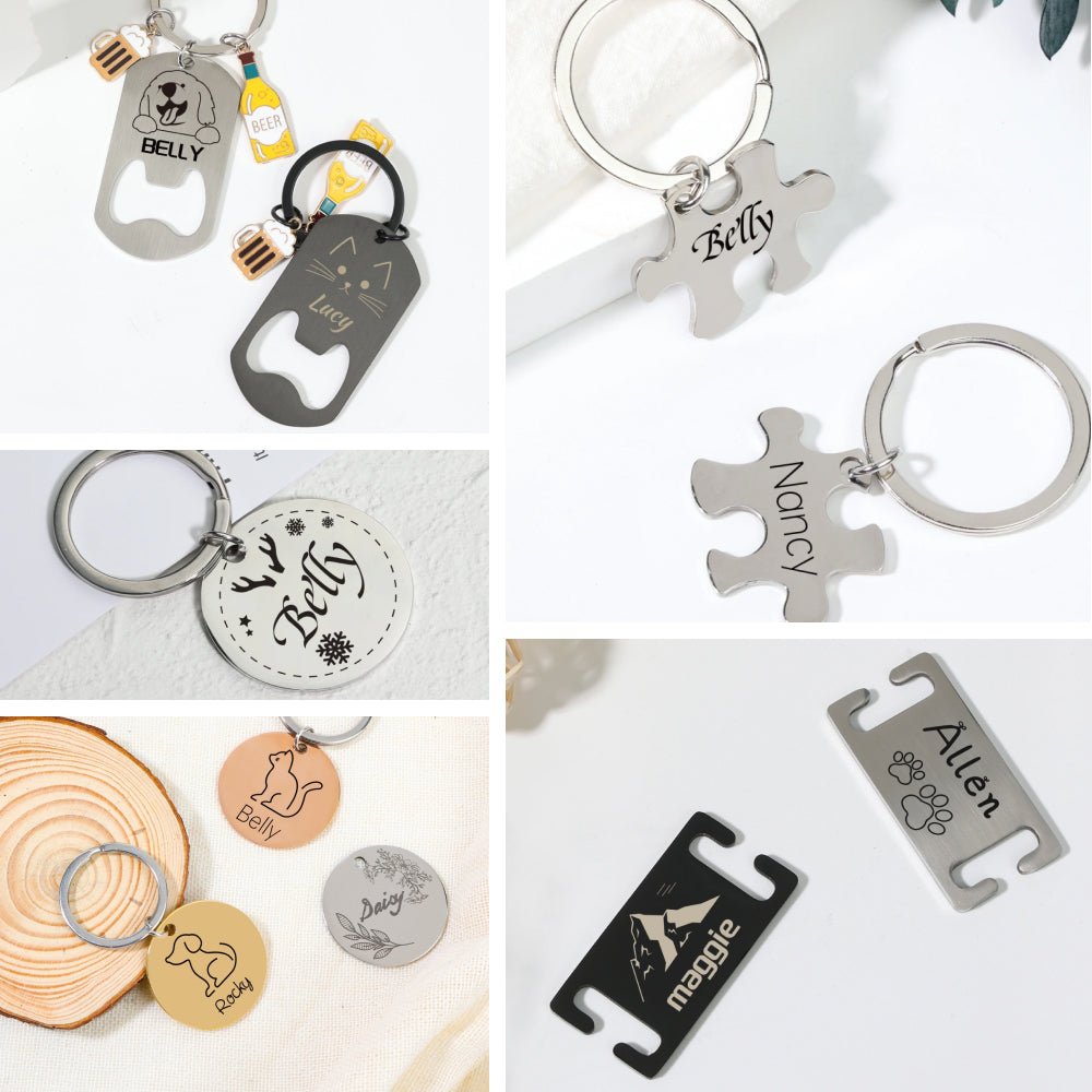 Stainless Steel Round Tag