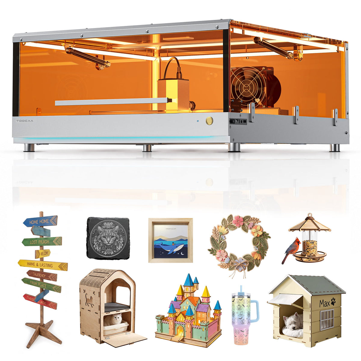 TOOCAA L2 Pro 40W Fully Enclosed Laser Engraver & Cutter